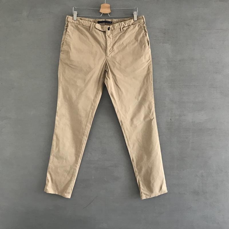 Мужские Incotex Чиносы Бежевый Хлопок 36 / XL / 50