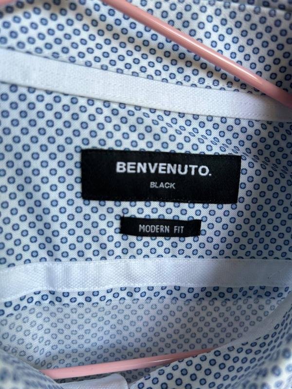 Uomo Benvenuto Camicia Bianca Cotone 42 / XL / 50