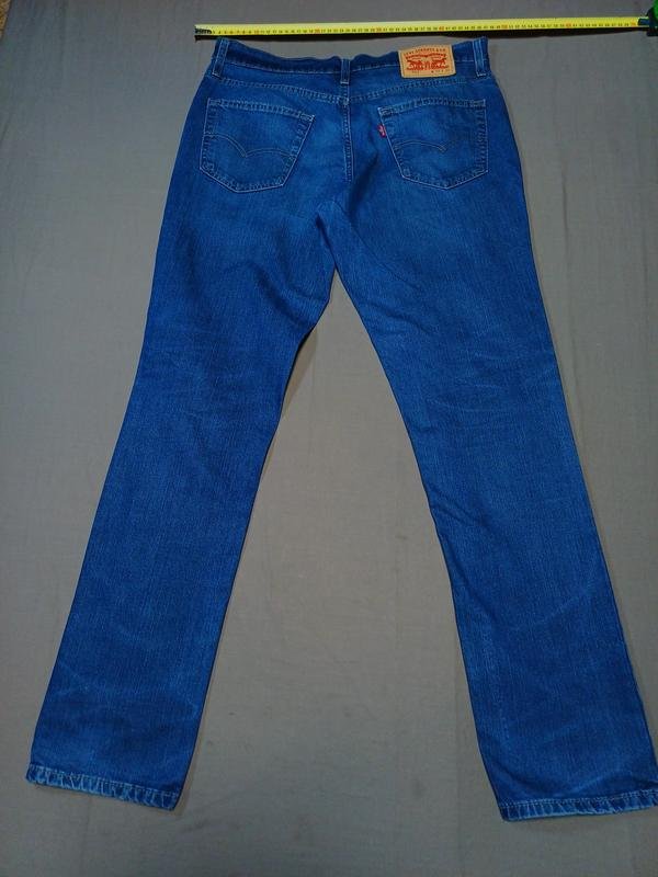 Мужской Levi's Джинсы Чёрный Джинс 34 / L / 50