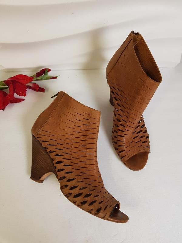 Femme Rassell & Bromley Bottines Marron Cuir 38