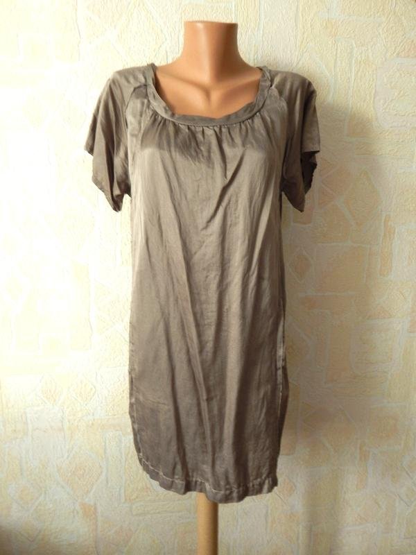 Donna Closed Abito Kaki Cotone 42 / XL / 50