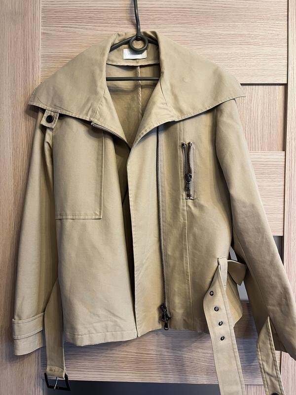 Женский Caractère Плащ Бежевый Хлопок 38 / M / 46