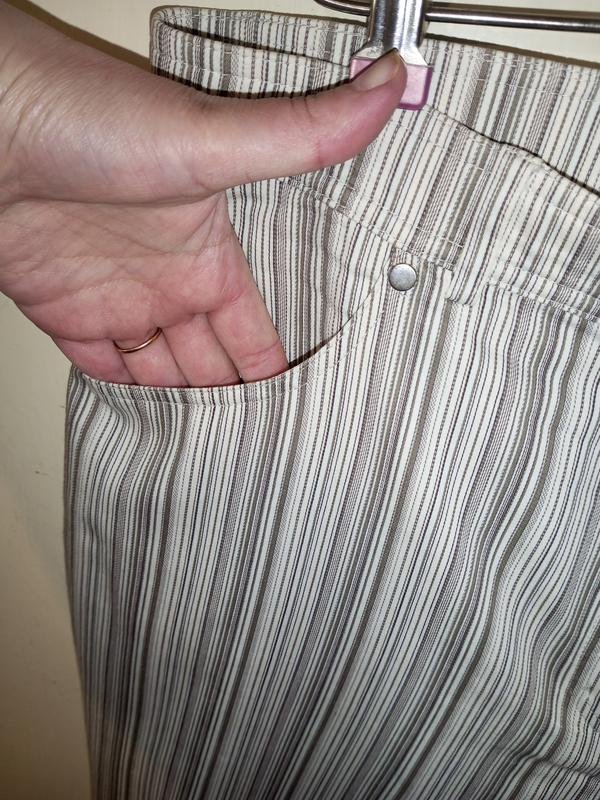 Femme Gerry Weber Pantalons Beige Coton 44 / XXL /