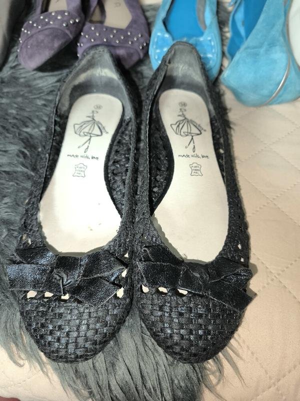 Женские Wonders Туфли Чёрные 38