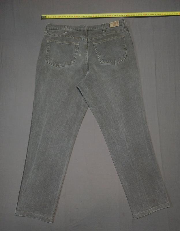 Мужской Lands' End Джинсы Белый Джинс 36 / XL / 50