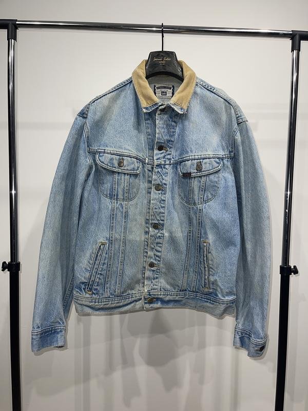 Herren Lee Jacke Marineblau Denim 42 / XL / 50