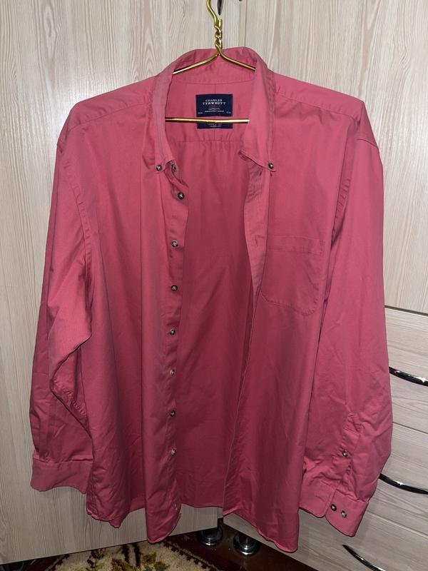 Женская Charles Tyrwhitt Рубашка Розовая 44 / XXL