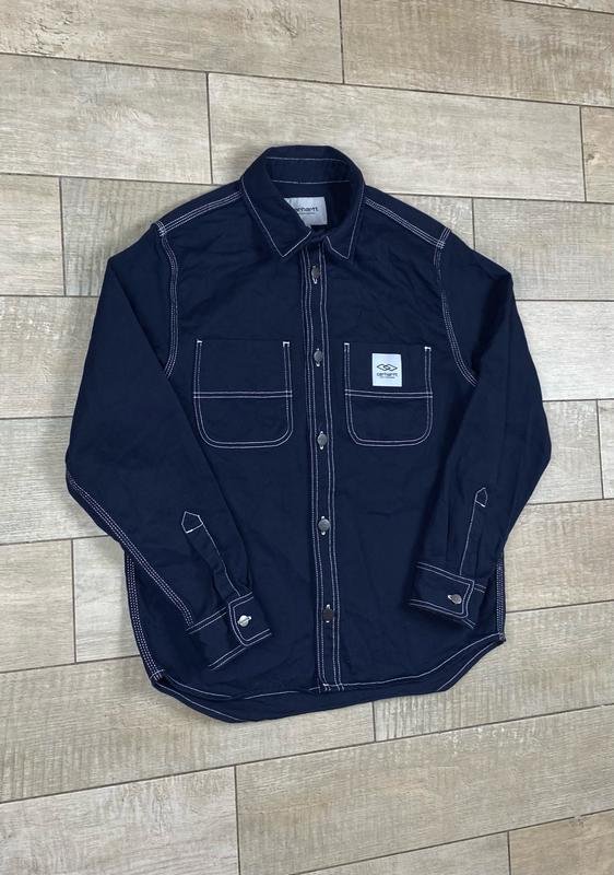 Мужской Carhartt Куртка Тёмно-синий 36 / S / 44