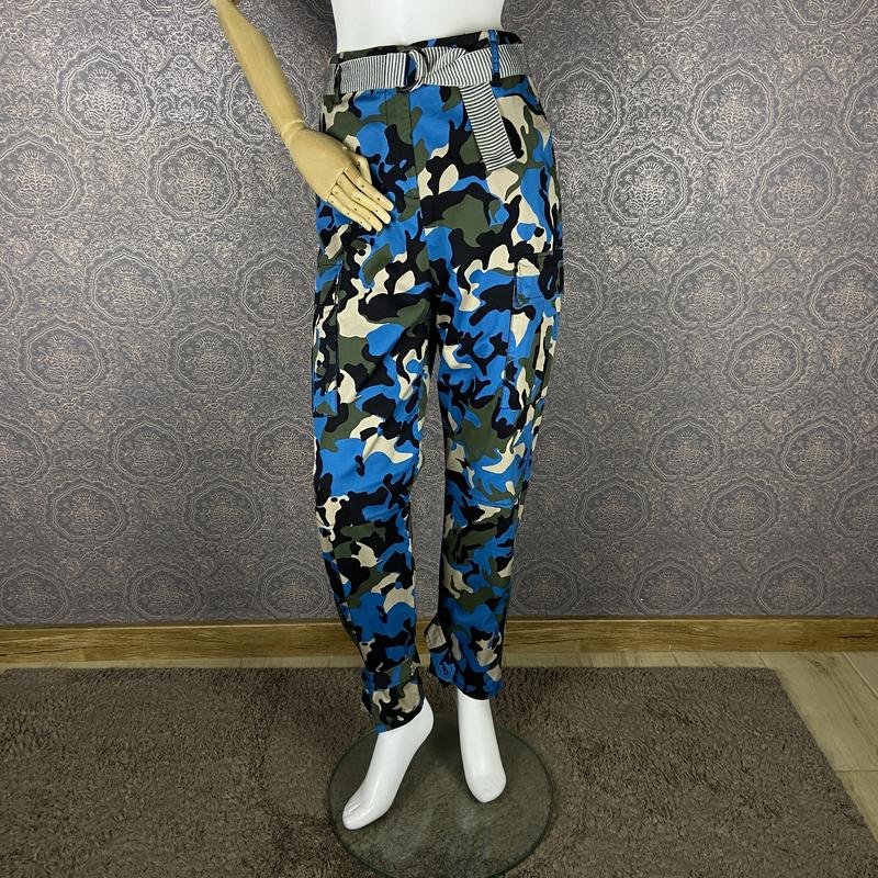 Women Pinko Trousers Multicolor Cotton 38 / M / 46