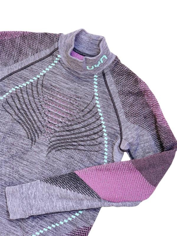 Donna UYN Maglia Termica Compressione Grigia 36 /