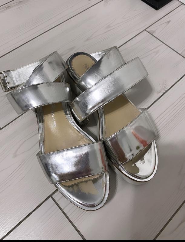 Donna Nando Muzi Tacchi Argento Pelle 38