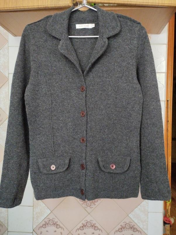 Damen Julien Le Roy Pullover Grau Nylon 38 / M /
