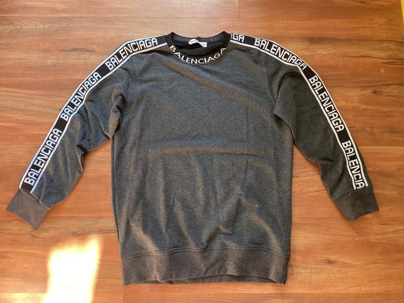 Herren Balenciaga Pullover Grau 38 / M / 46