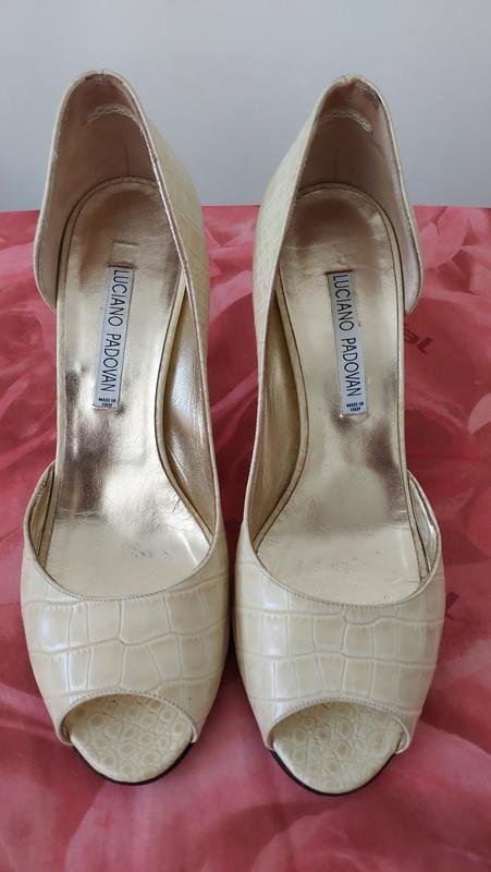 Donna Luciano Padovan Tacchi Beige Pelle 39.5