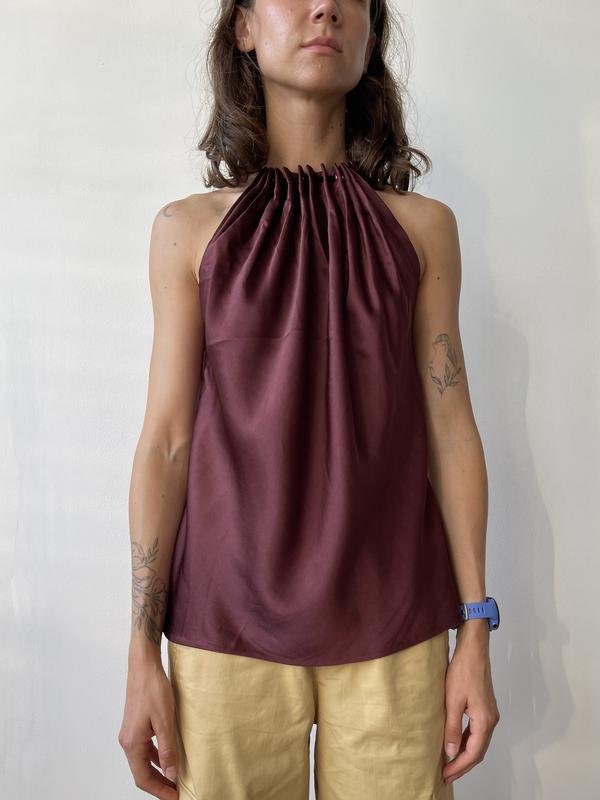 Damen Jason Wu Hemd Burgunder 34 / XS / 42