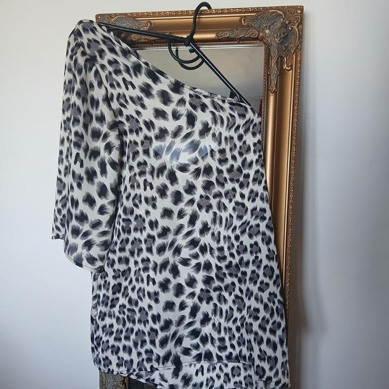 Женская Roger Bollhalder Рубашка Серый Шелк 40 / L