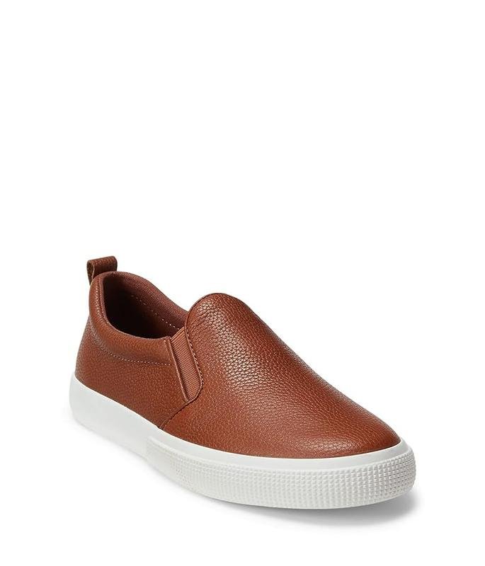 Damen Lauren Ralph Lauren Slipper Braun Leder 36