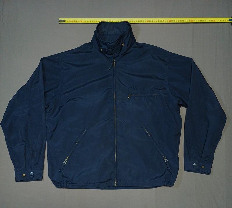 Herren Schott NYC Jacke Grau Polyester 40 /L / 48