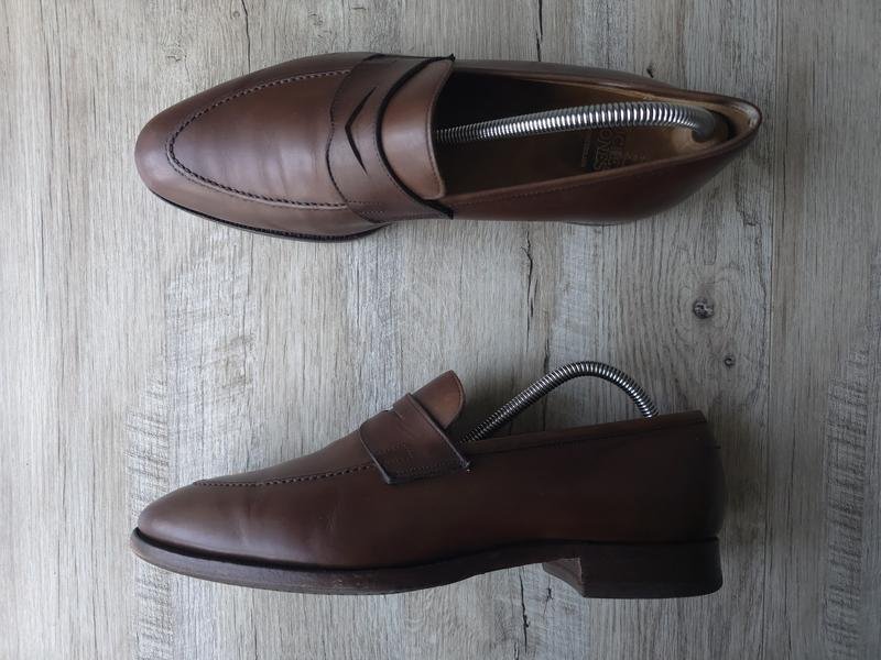 Мужской Crockett & Jones Туфли Коричневый 44