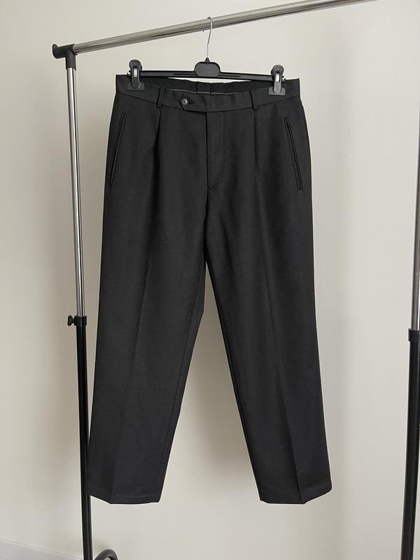 Homme Yves Saint Laurent Pantalon Gris Laine M