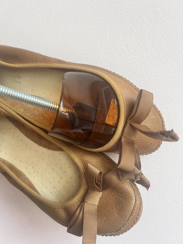 Damen Clarks Absätze Braun Leder 35.5