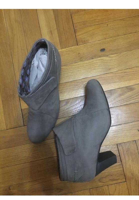 Женские Camper Ботинки Серый Нубук 38