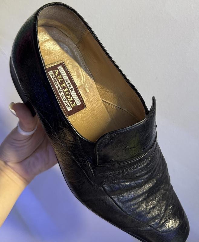 Uomo ARTIOLI Tacchi Nero Pelle 40