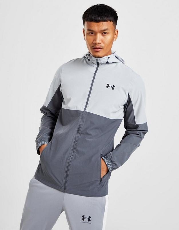 Herren Under Armour Jacke Grau 38 / M / 46