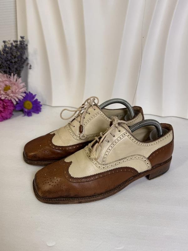 Femme George's Talons Beige Cuir 36