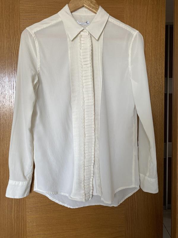 Donna Equipment Camicia Bianca Setà 38