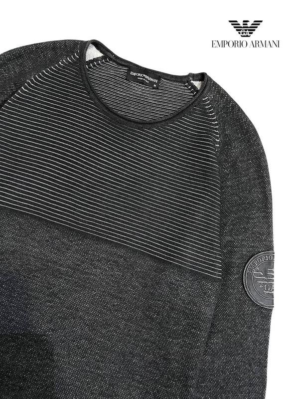 Homme Emporio Armani Pull Gris Coton 38 / M / 46