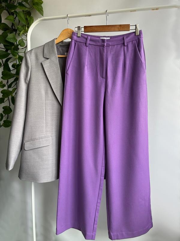 Женские Minimum Брюки Фиолетовые 36 / S / 44