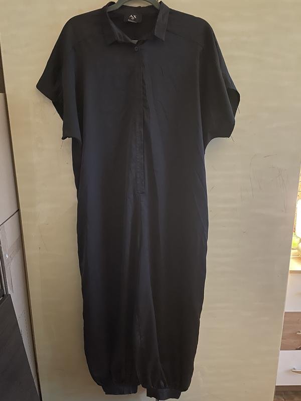 Femme Armani Exchange Combinaison Noire Polyester