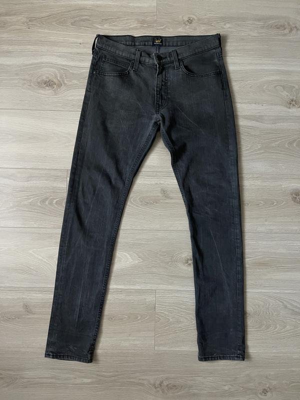Herren Lee Jeans Grau Denim W30L32
