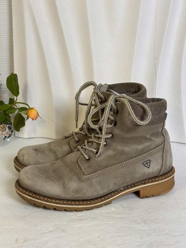 Femme Tamaris Bottes Gris Cuir 41