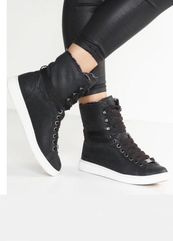 Femme UGG Bottes Noir Nubuck 37