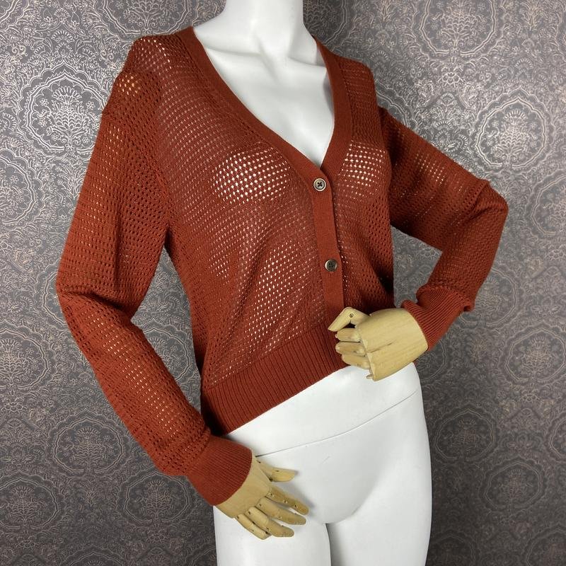 Женский Uniqlo Свитер Оранжевый Хлопок 34 / XS /