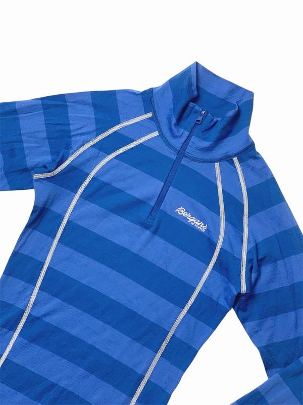 Donna Bergans of Norway Maglia Termica Blu Navy