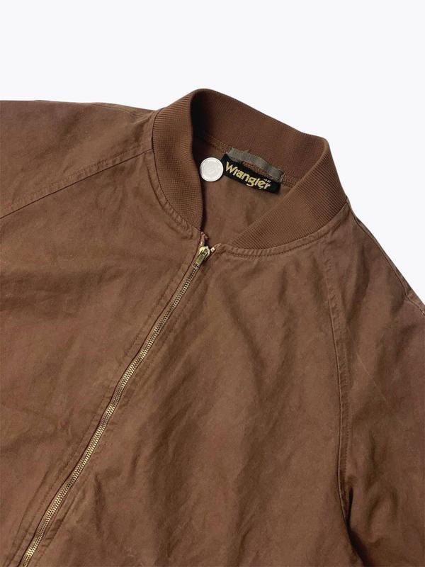 Мужской Wrangler Куртка Коричневый Хлопок 38 / M /