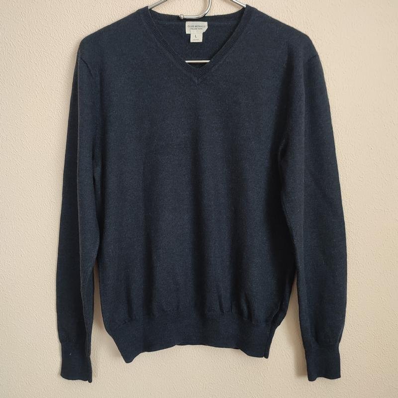 Женский Club Monaco Свитер Тёмно-синий Шерсть 40 /