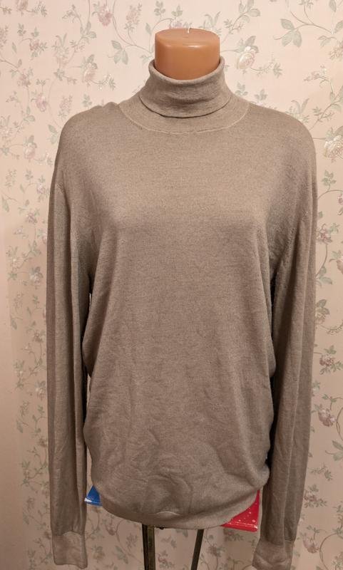 Men Corneliani Sweater Beige Wool 40 /L / 48