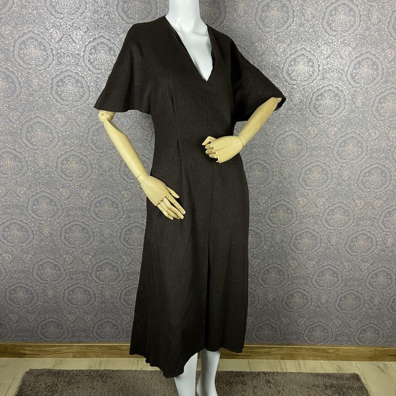 Женское Mango Платье Коричневый Шерсть 38 / M / 46