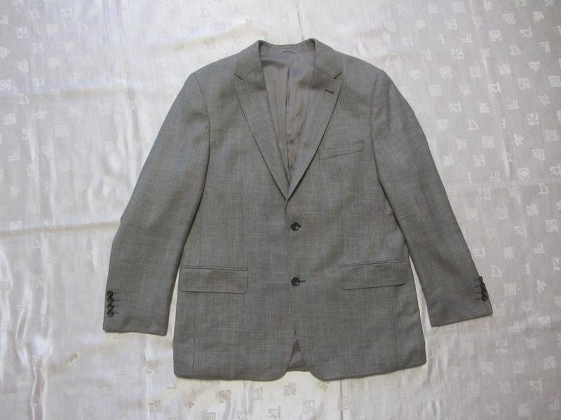 Мужской Barutti Пиджак Серый Шерсть 50