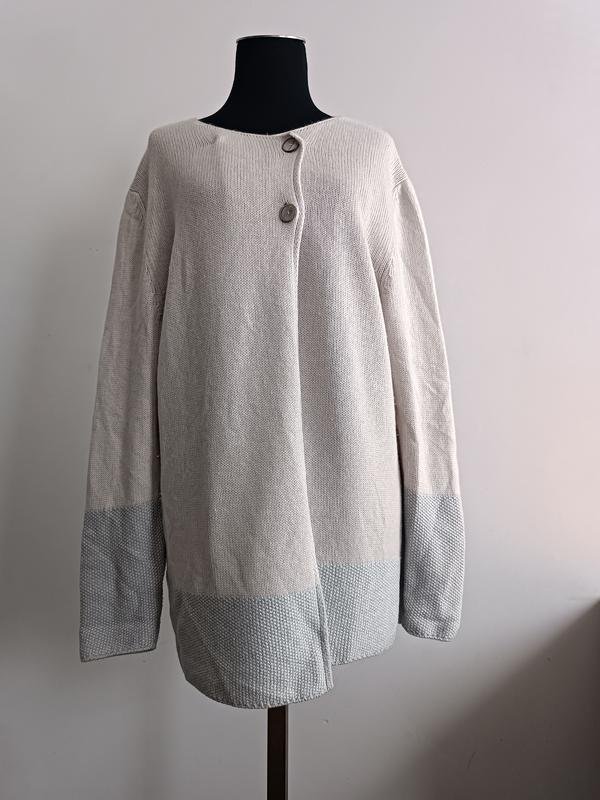 Femme Gran Sasso Pull Gris Cachemire 40 / L / 48