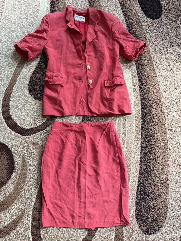 Женский NVSCO Sartoria Костюм Красный Шелк Другой