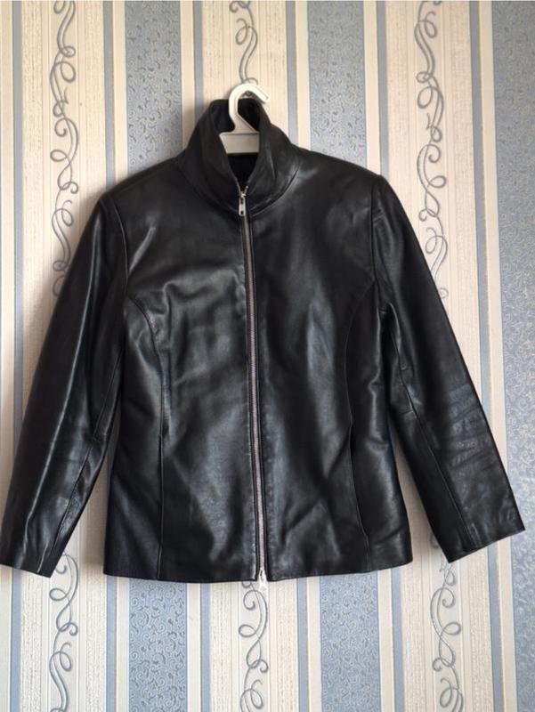 Donna Palace Giacca Nera Pelle S