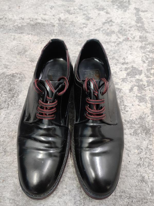 Uomo A.S. 98 Scarpe Nere Pelle 43