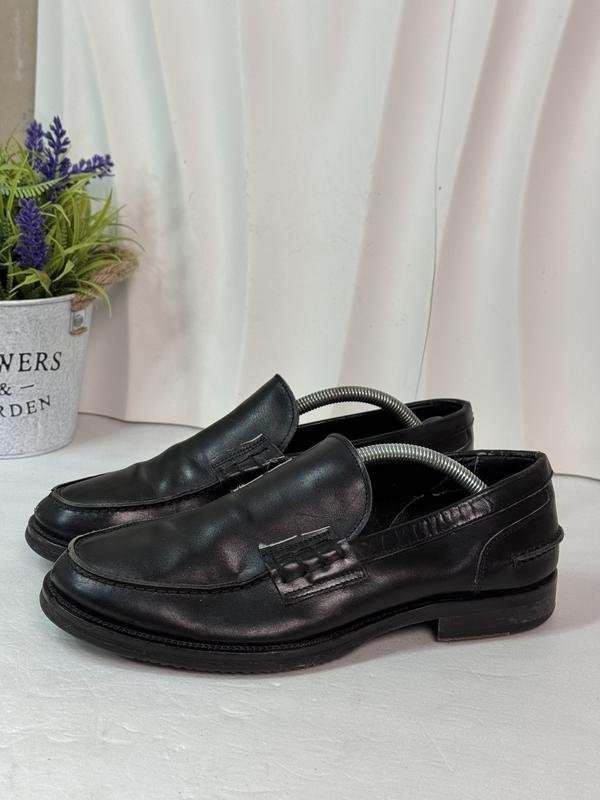 Men Vero Cuoio Heels Black Leather 40