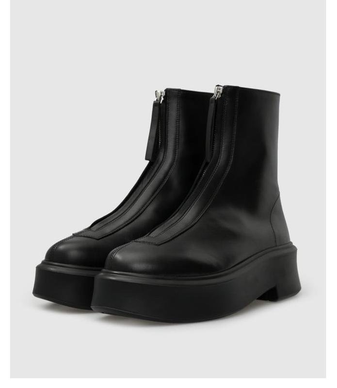 Femme Bottes Noires Cuir 38