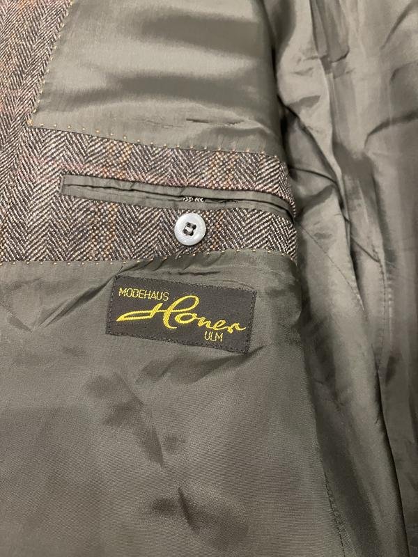 Herren Barutti Sakko Braun Kaschmir 40 /L / 48